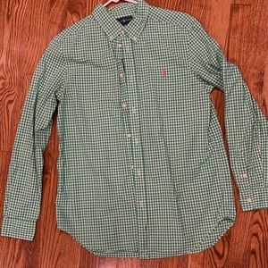 Boys polo button down shirt